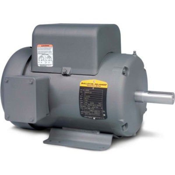 Baldor-Reliance Baldor-Reliance Motor L3703, 2HP, 1140RPM, 1PH, 60HZ, 215, 3735LC, TEFC, F1 L3703